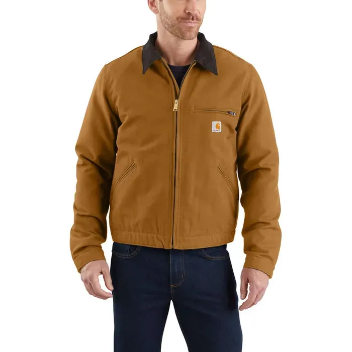 Blanket Lined Relaxed Fit Detroit Jacket | Carhartt Brown