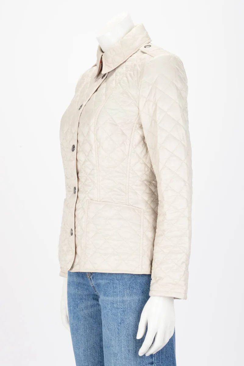 Burberry Brit Stone Nylon Quilted Jacket S