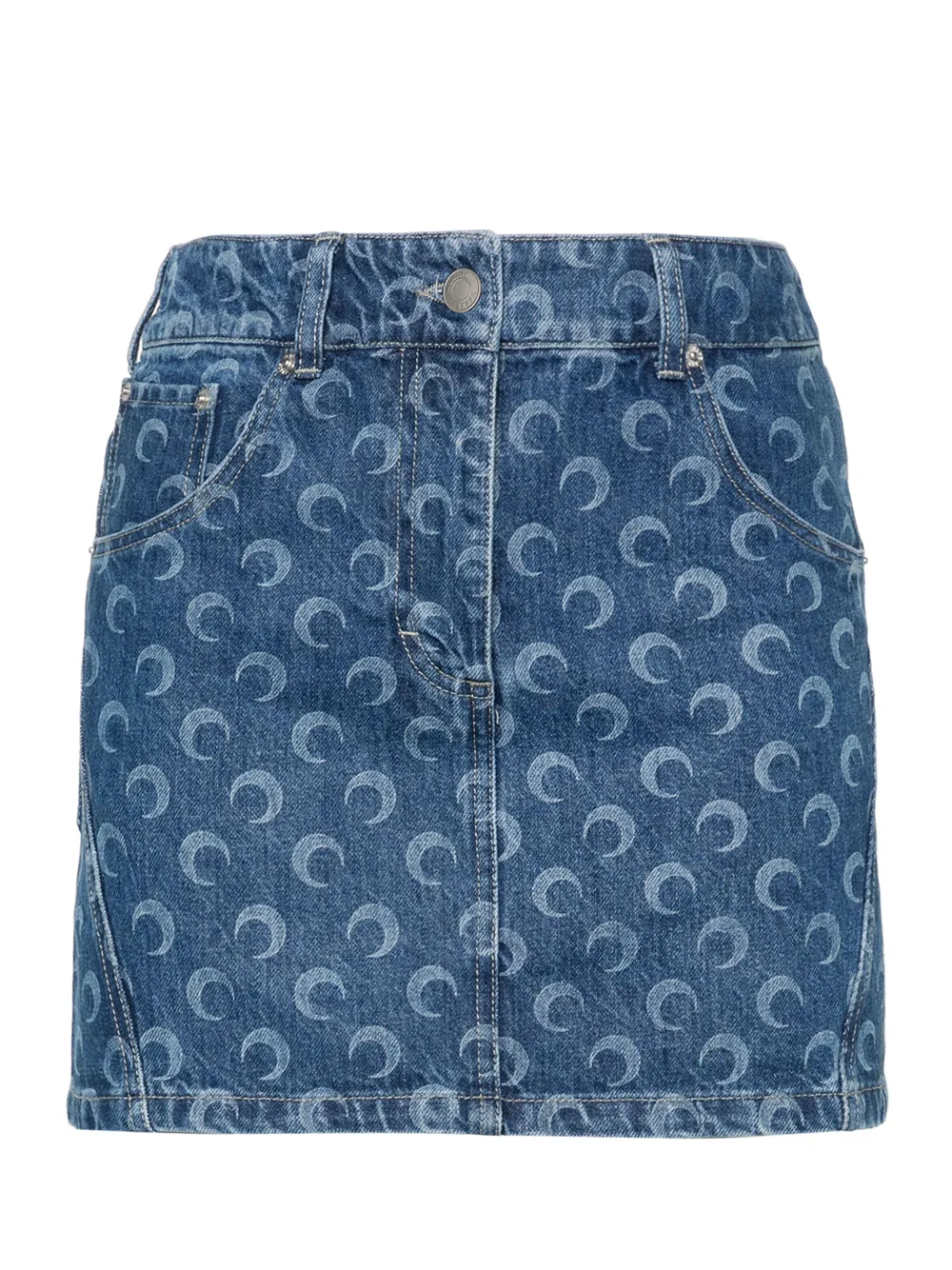 Deadstock Denim Mini Skirt