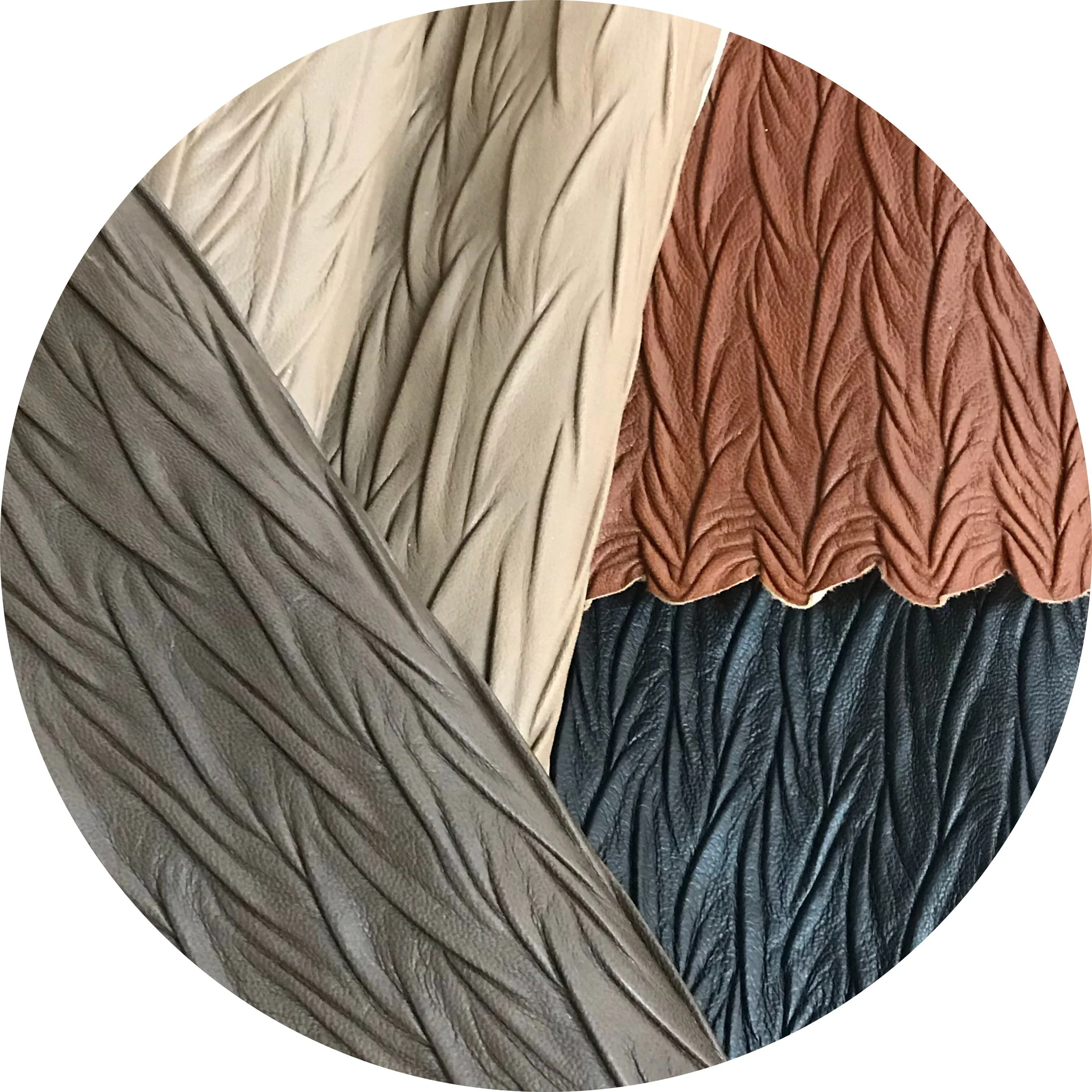 Fantasy Pleated Leather