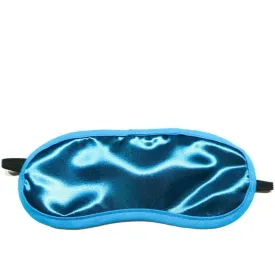 Foxtails Aqua Satin Eye Mask