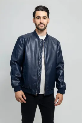 Justin Mens Vegan Faux Leather Jacket