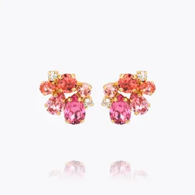 Katie Earrings / Coral Combo