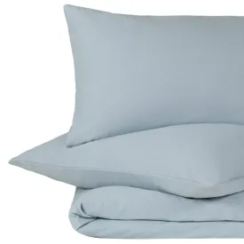 Montrose Flannel Bedding [Light blue]