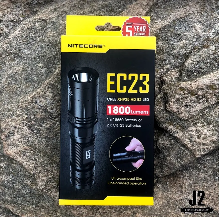 NITECORE EC23 1800 Lumen High Lumen EDC Flashlight