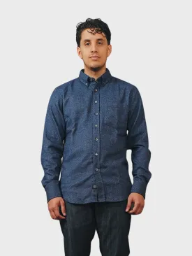 Outclass Shirt Tweed Flannel Indigo