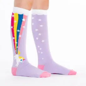 Rainbow Blast Kid's Knee High Socks