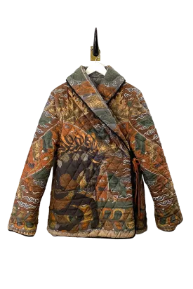 Sabina Savage "The Wind Horse" Quilted Jacket Coal