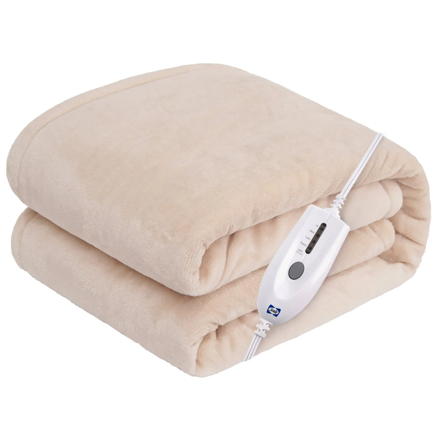 Sealy Heated Blanket Flannel to Flannel