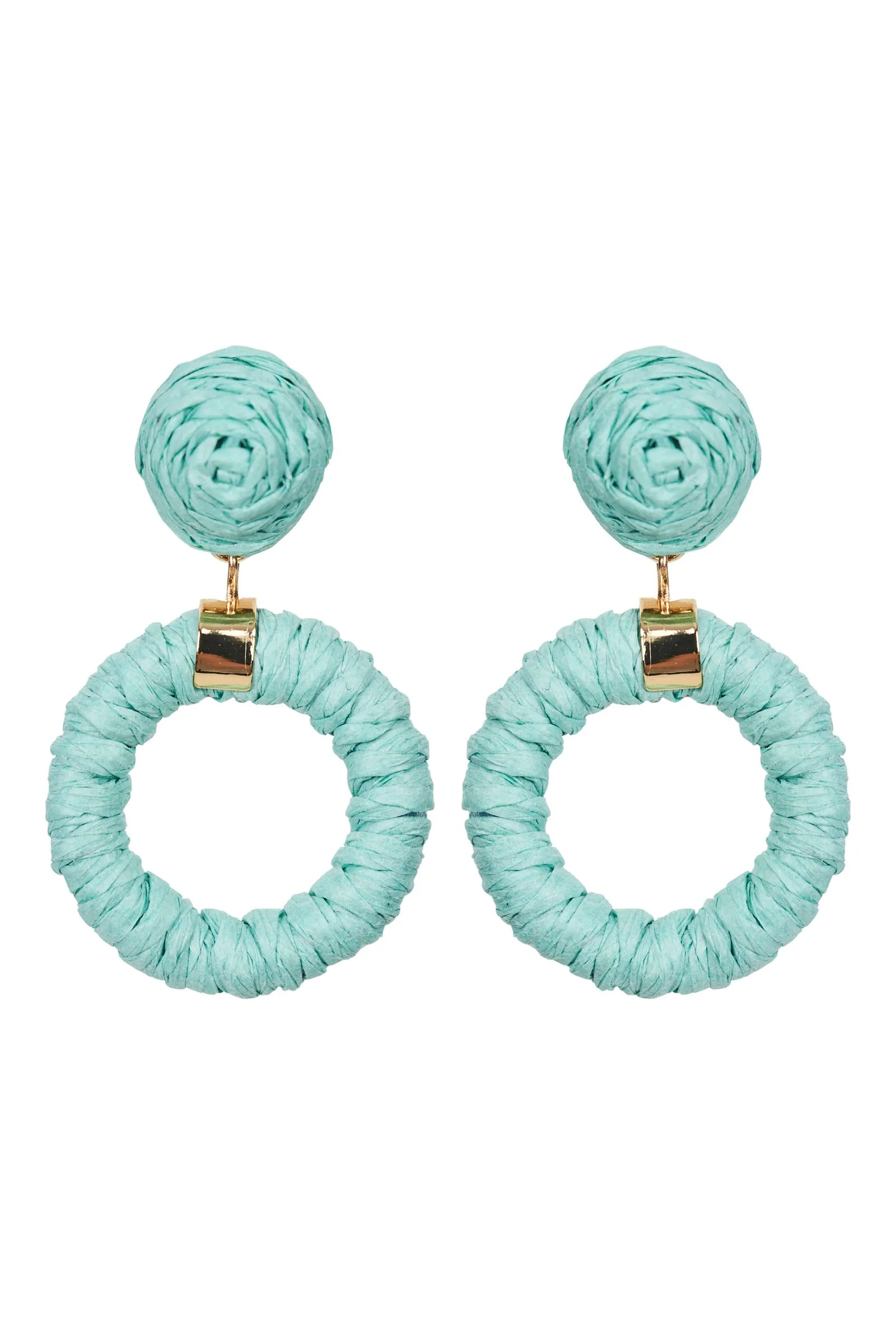 Sojourn Round Earring  - Coast