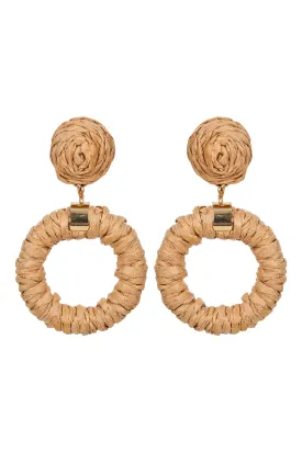 Sojourn Round Earring  - Dune