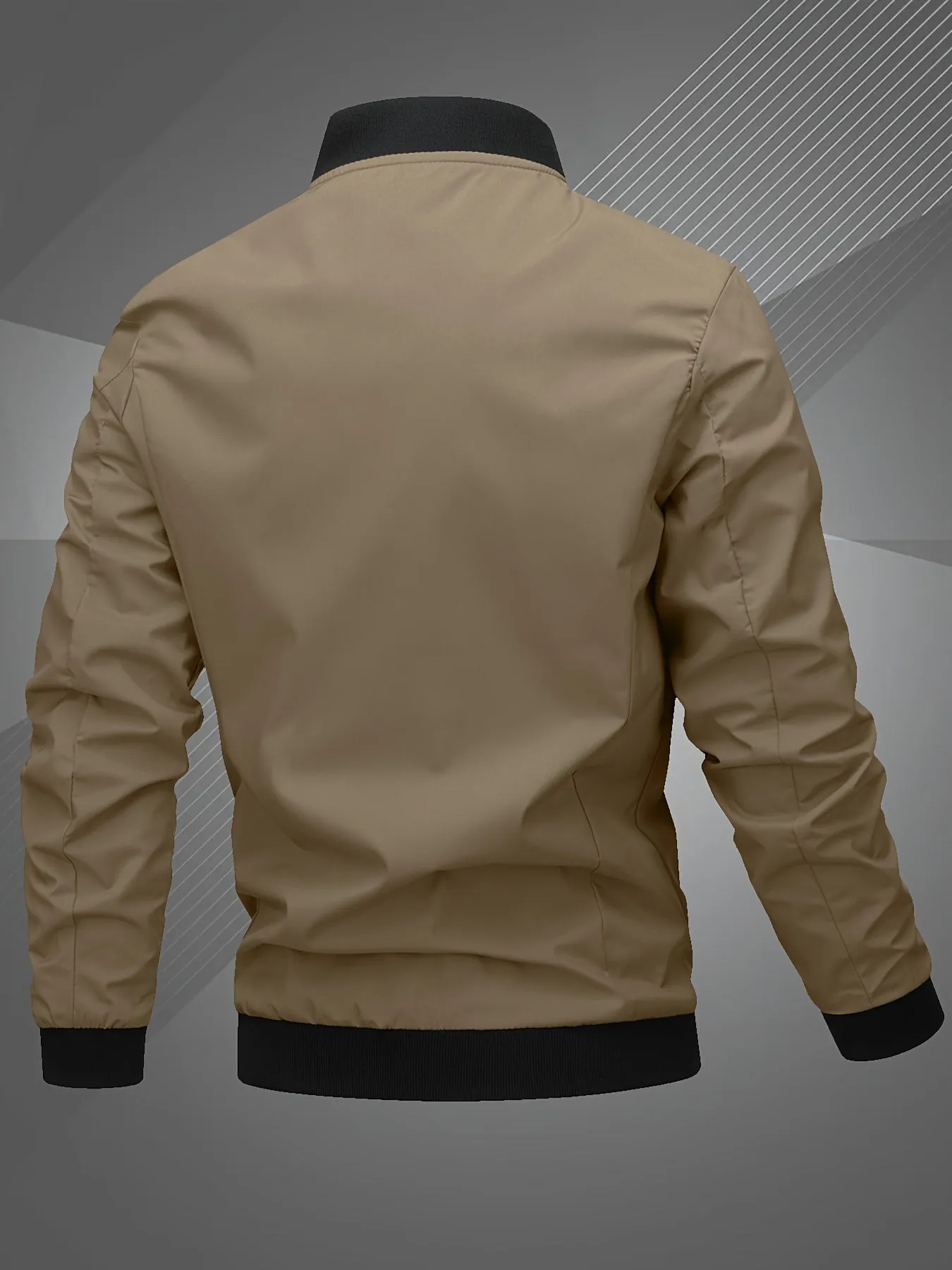 Toprated Mens Embroidered Bomber Jacket  Perfect Gift